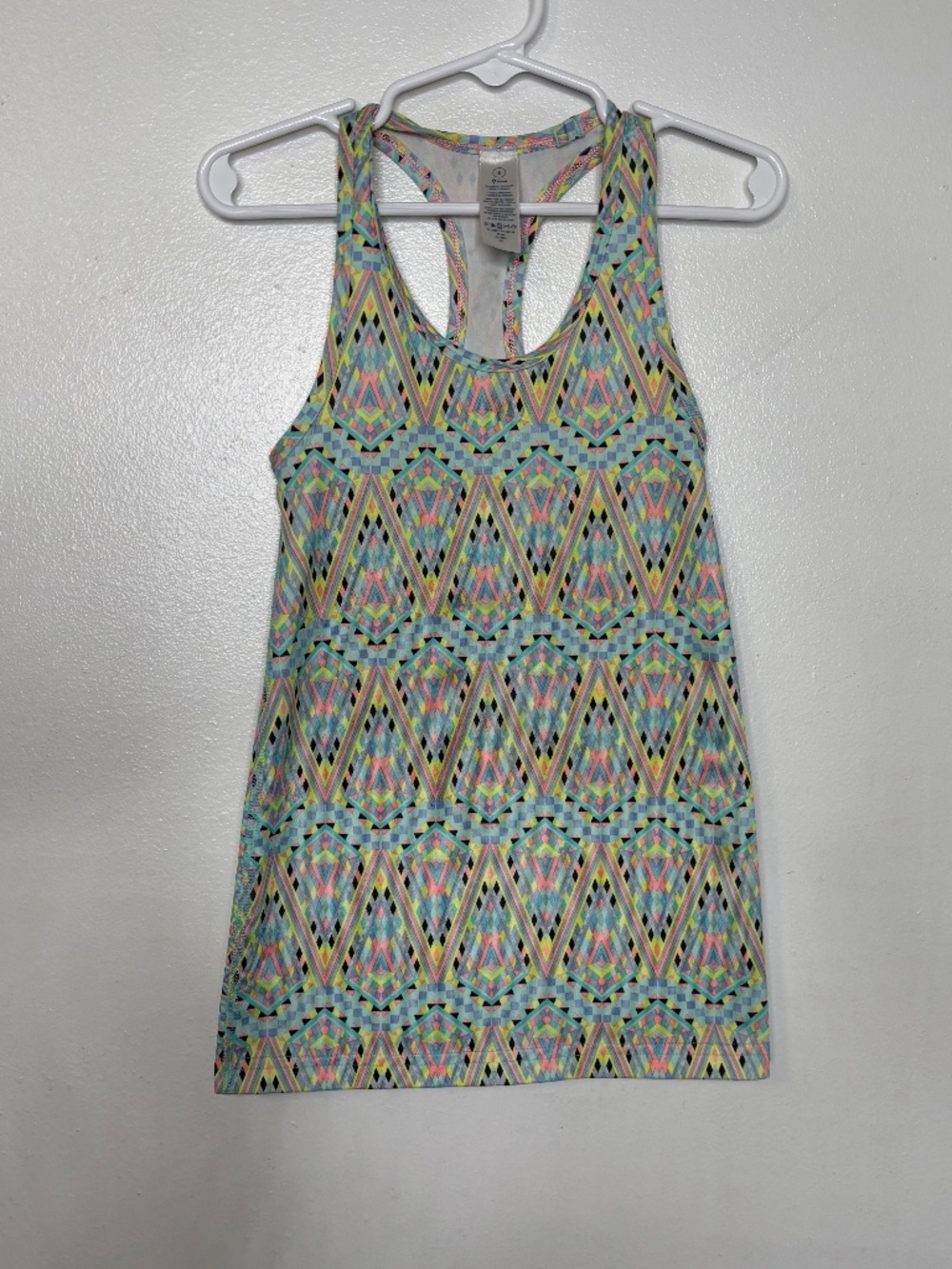Iviva (Kids Lululemon) Tank Top Multi Color Sz 6